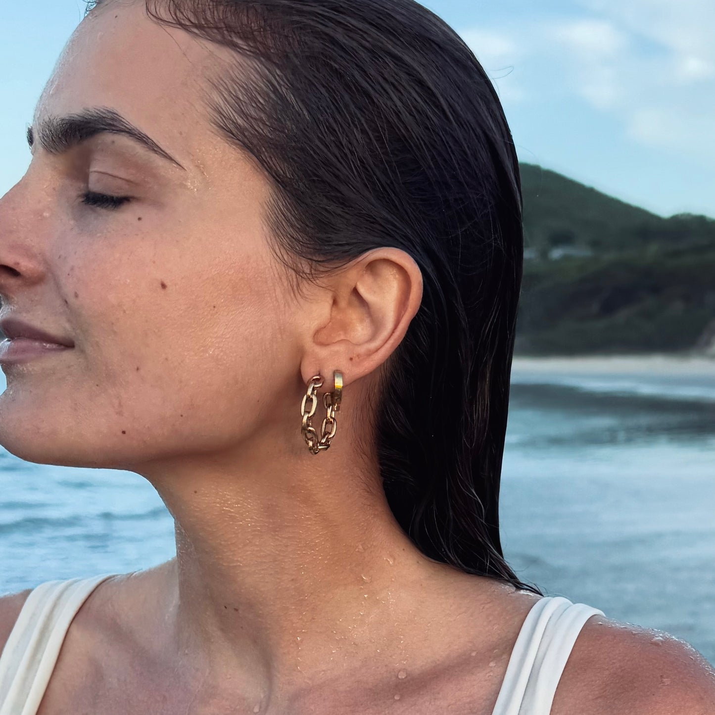 Sienna Earrings Hoops