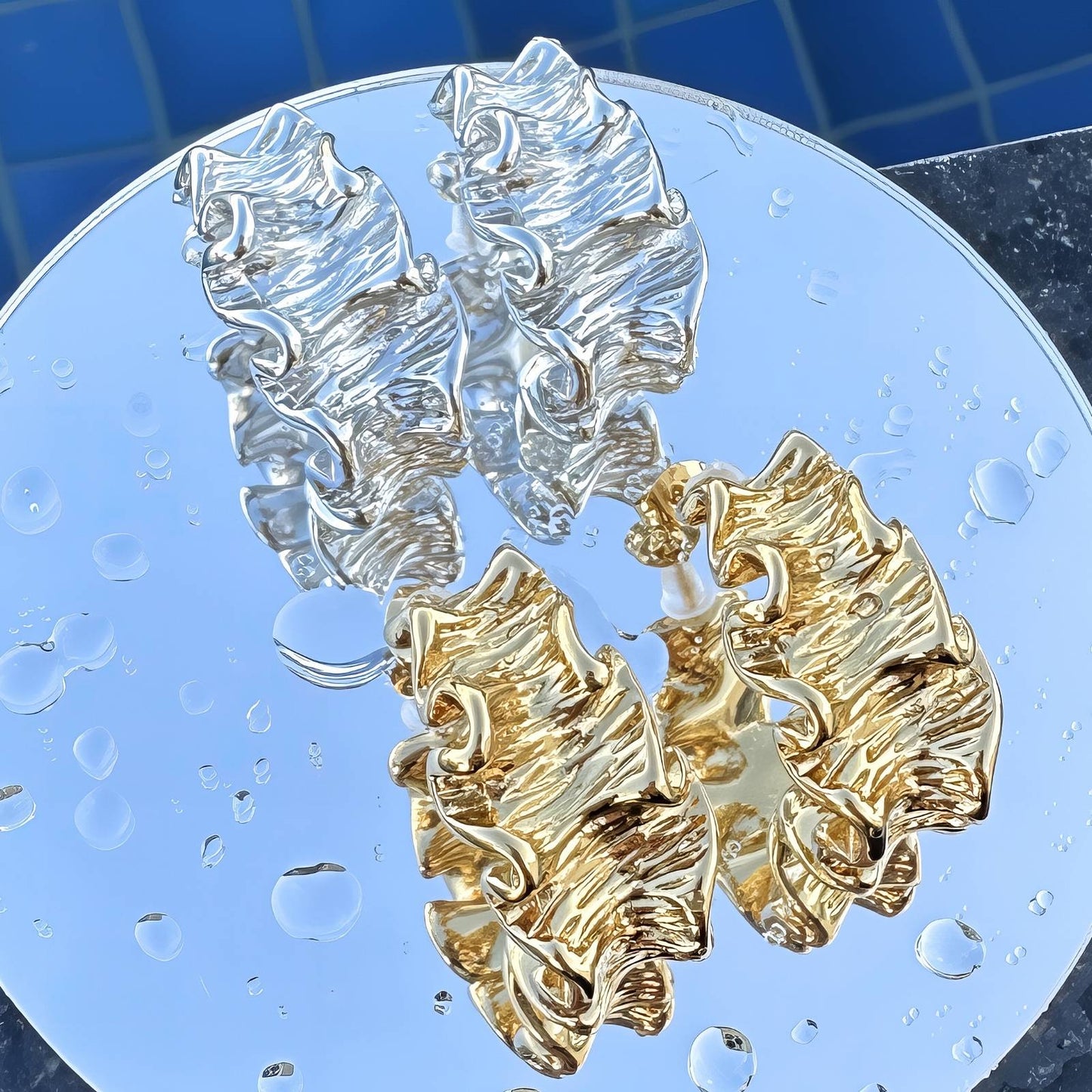 Wave Soul Earrings | Sculptural Statement Design