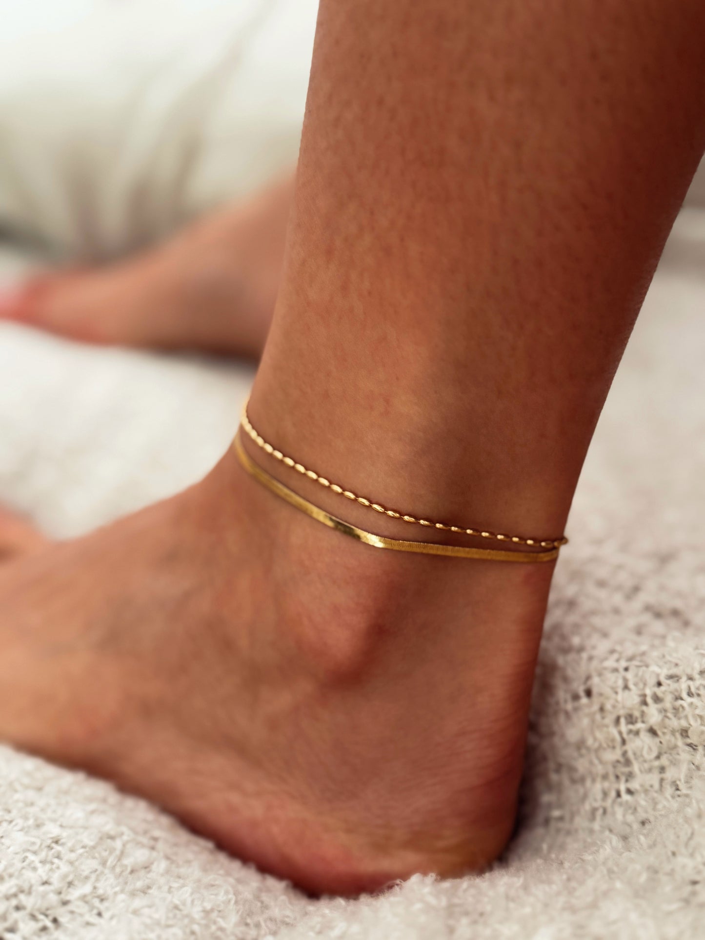 Double Trouble Anklet