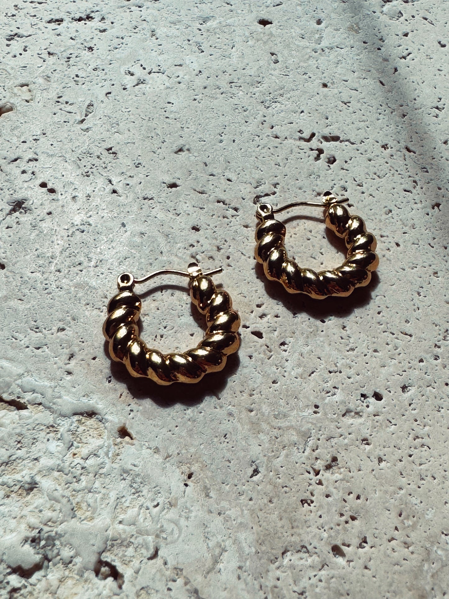 Stella Hoops | Twisted Rope Design