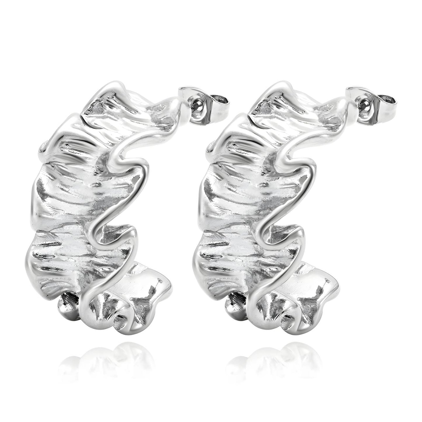 Wave Soul Earrings | Sculptural Statement Design
