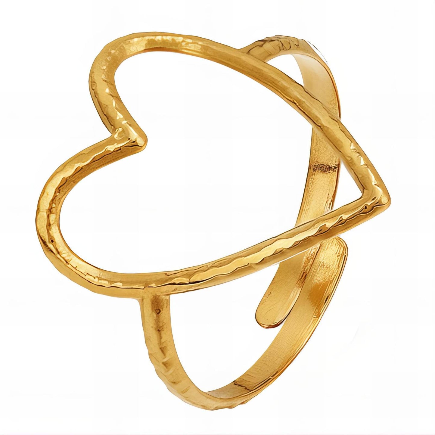 Belle Ring | Elegant Heart Silhouette
