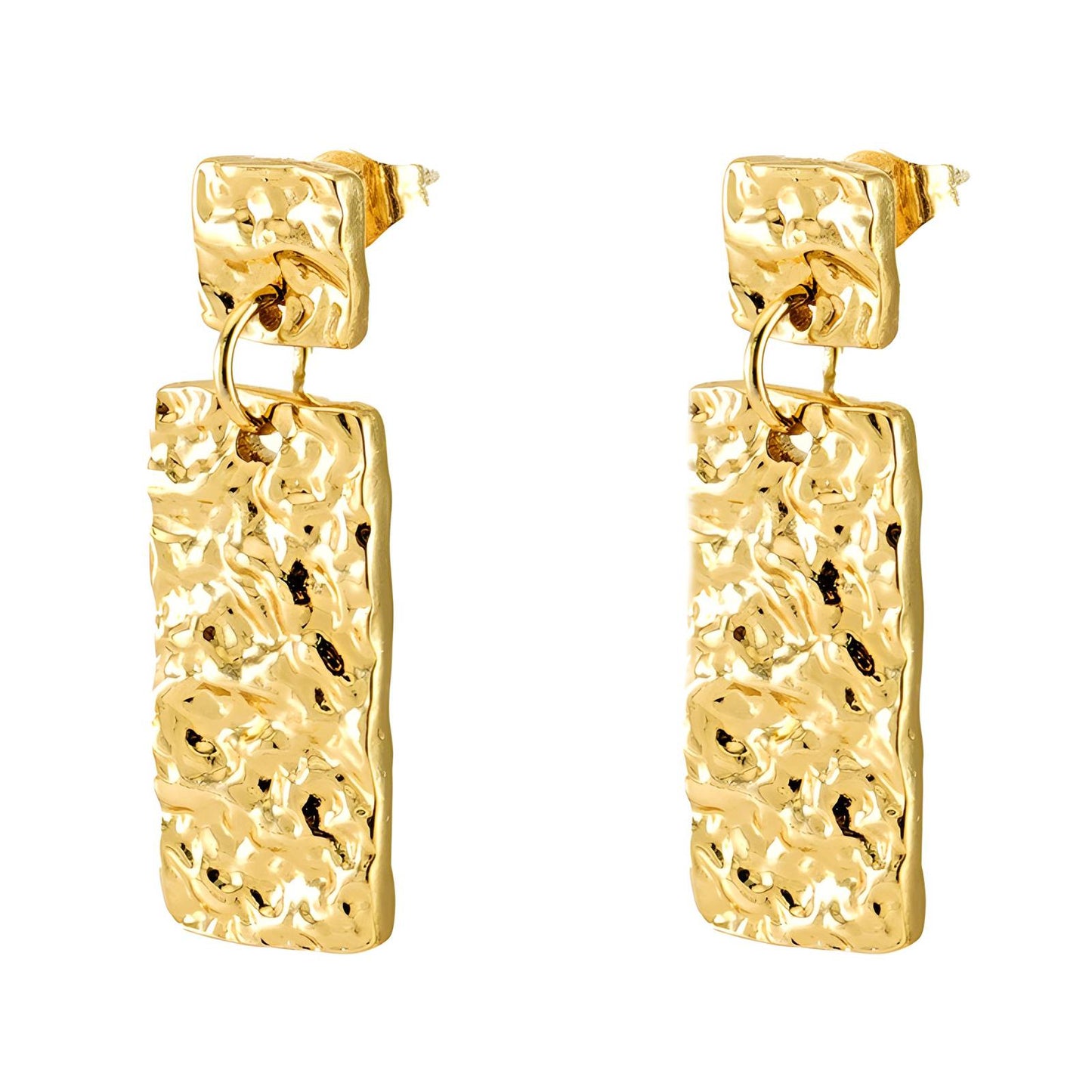 Milano Drop Earrings | Textured Statement Design