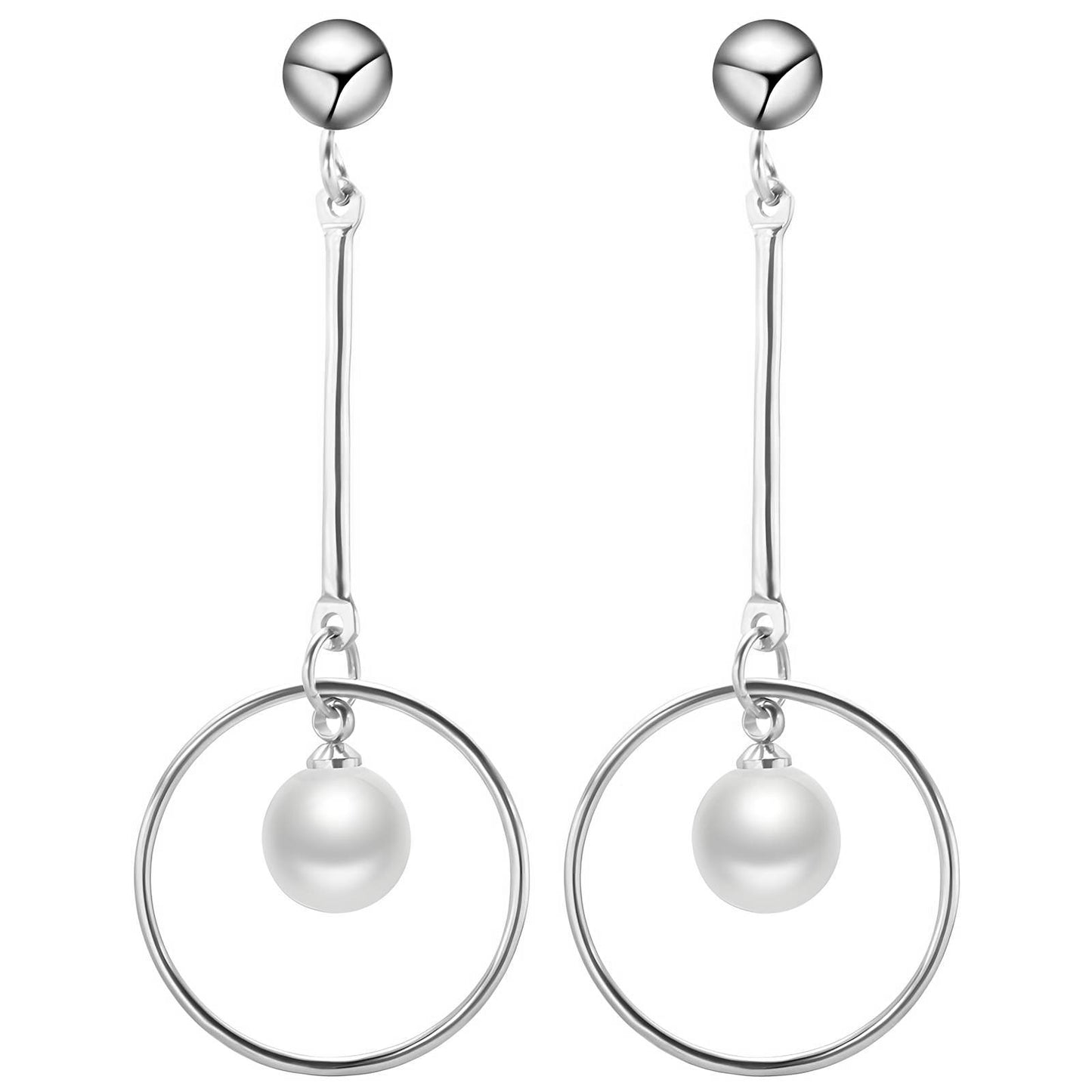 Gabrielle Earrings - Silver