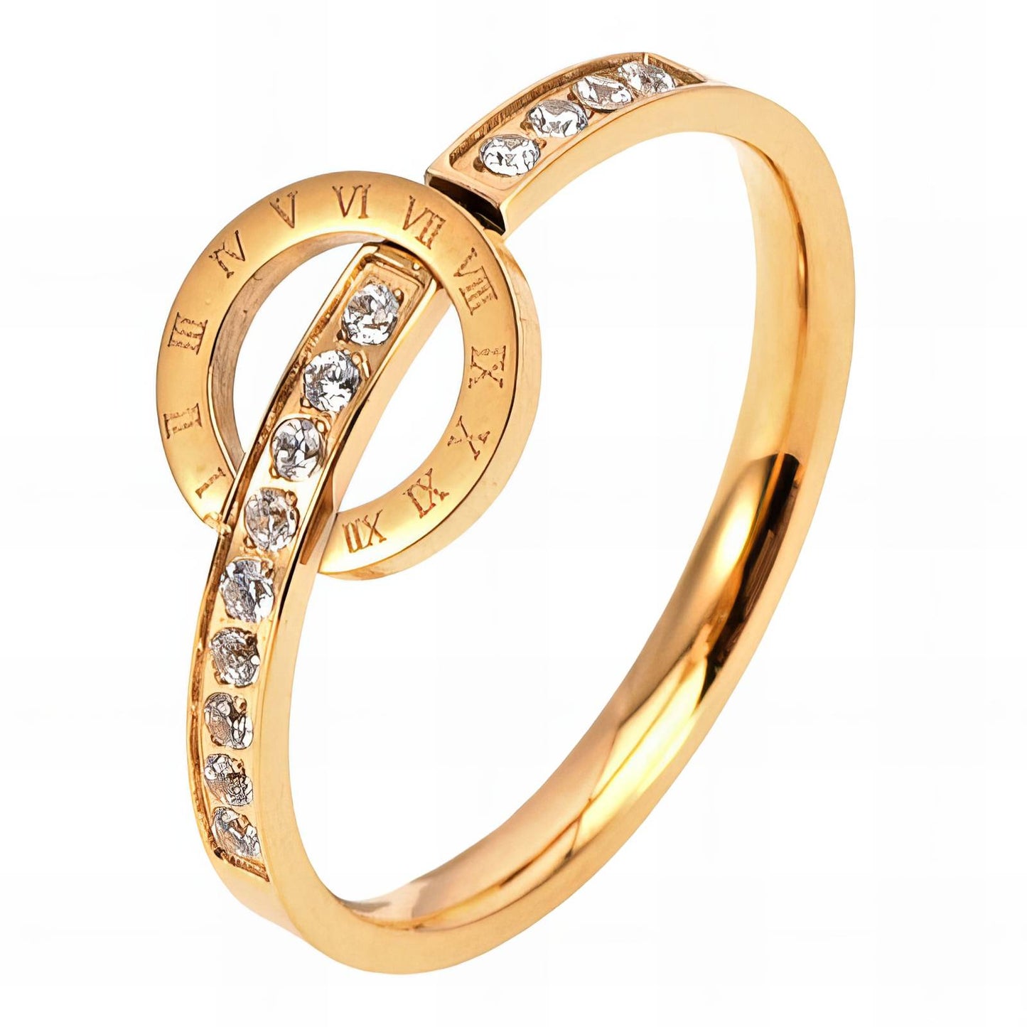 Timeless Ring - Gold | Cubic Zirconia Statement Ring