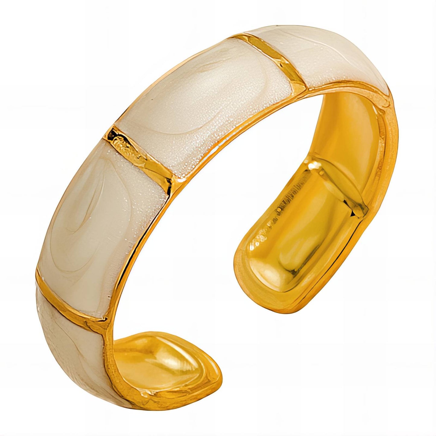 La Isla Ring - Gold | Mother of Pearl Adjustable Ring