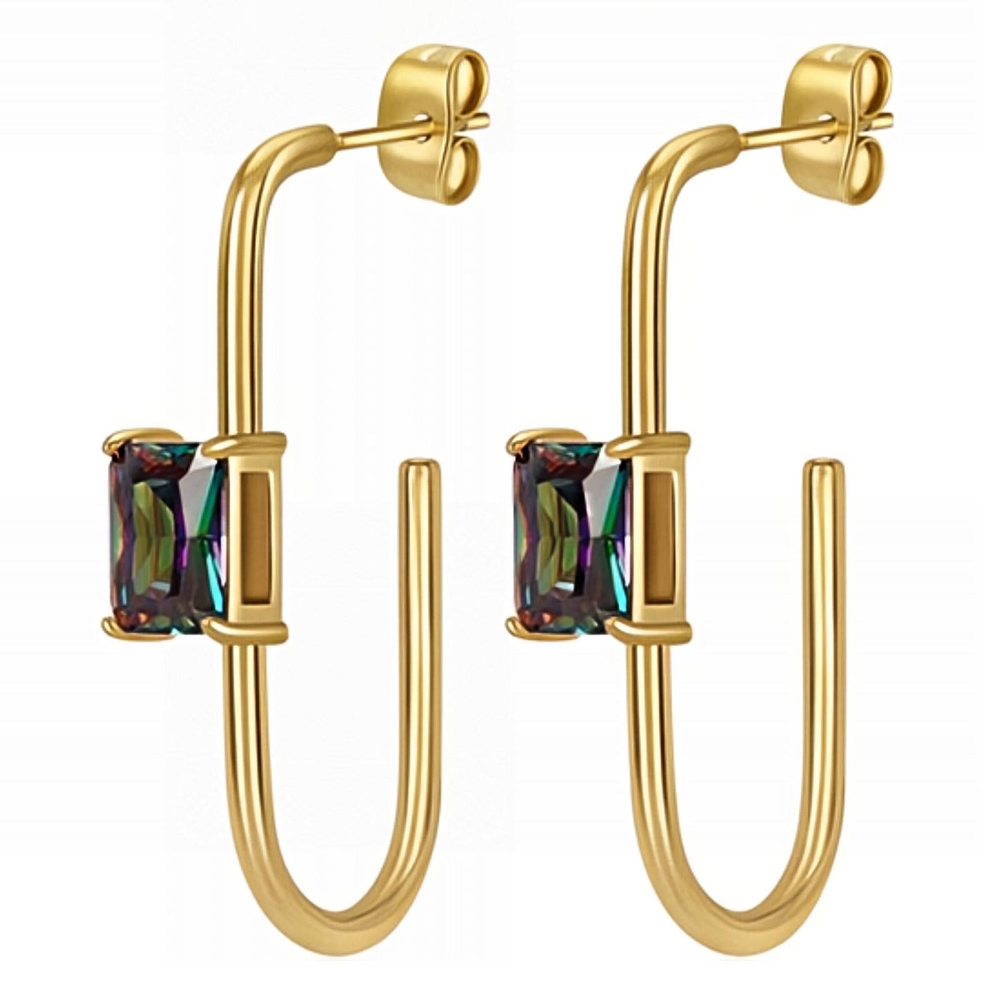 Aurora Drop Earrings | Modern Statement Design