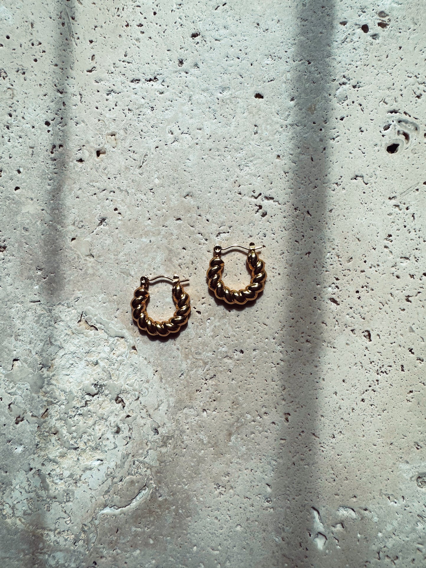 Stella Hoops | Twisted Rope Design