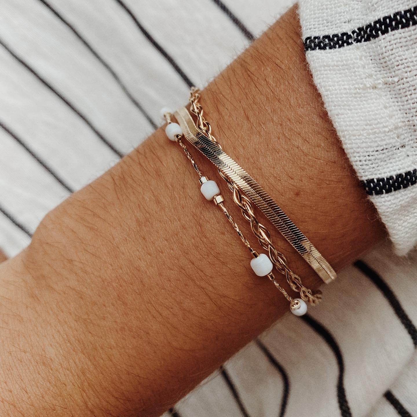 Be Mine Bracelet in Gold | Minimalist Elegance