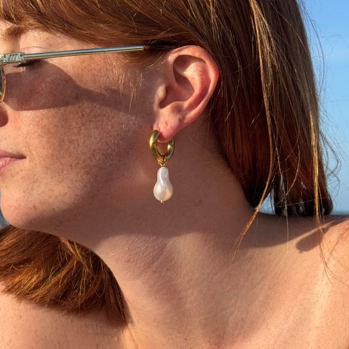 Ava Earrings - Gold