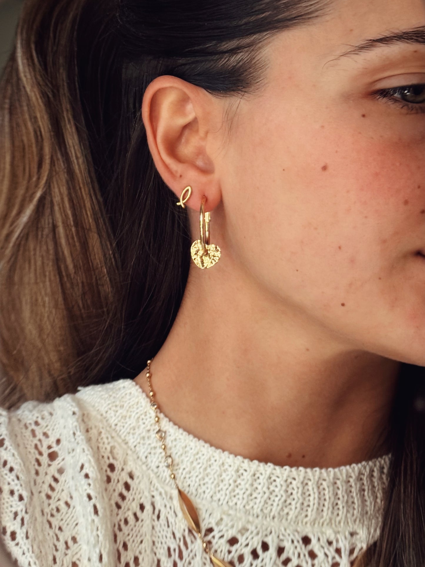 Verona Heart Hoops | Romantic Italian-Inspired Design