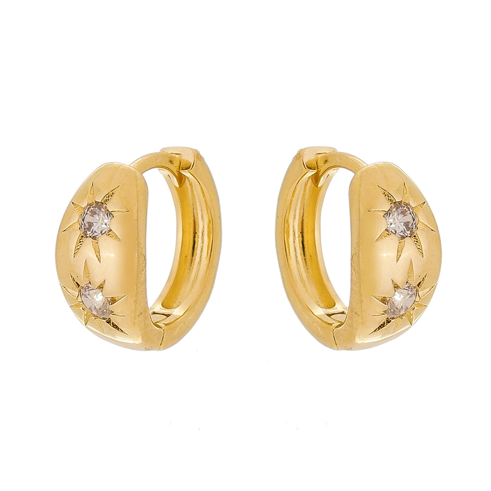 London Medium Hoops