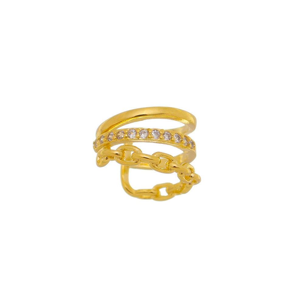 Ariana Fake Piercing - Gold