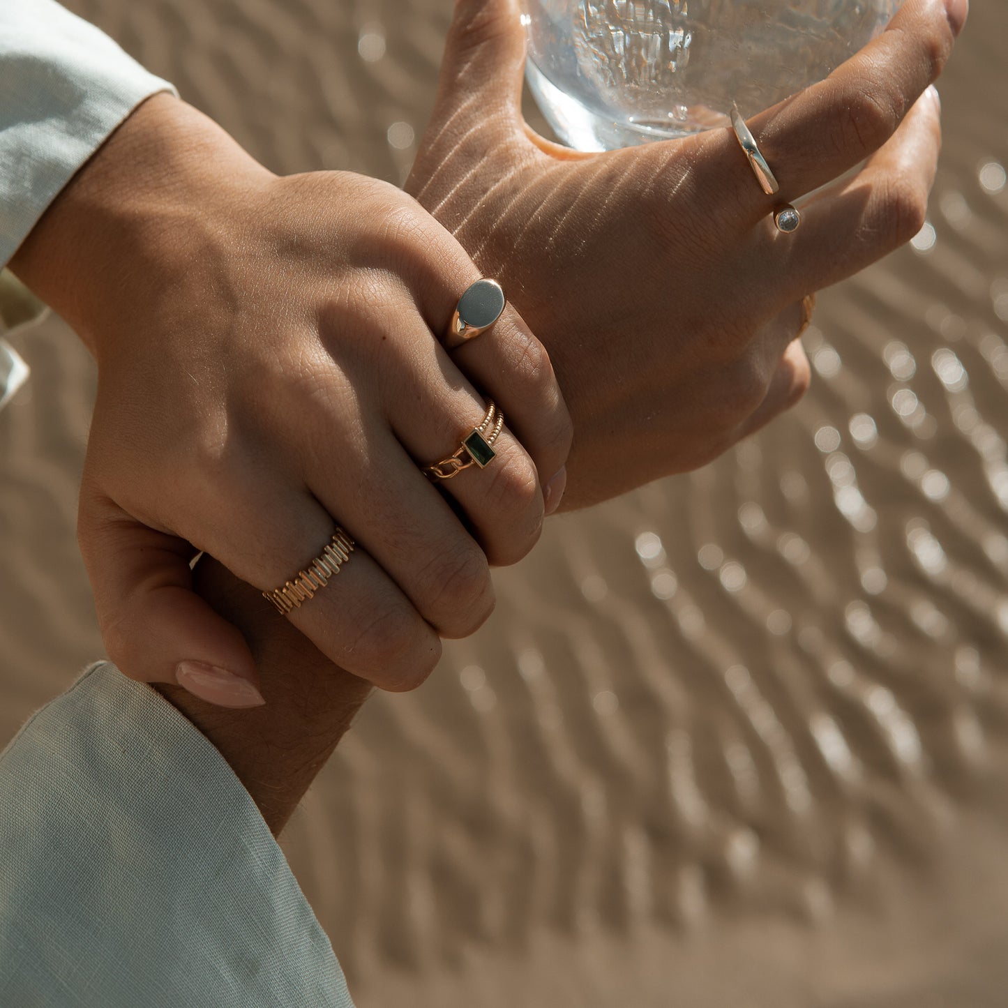 Summer Heartbeats Ring - Gold