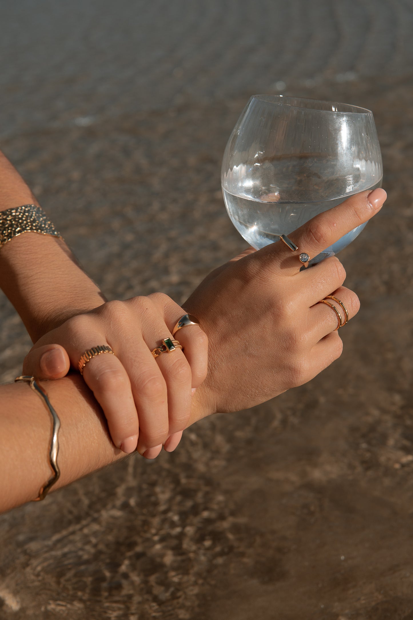 Marine Cuff - Gold