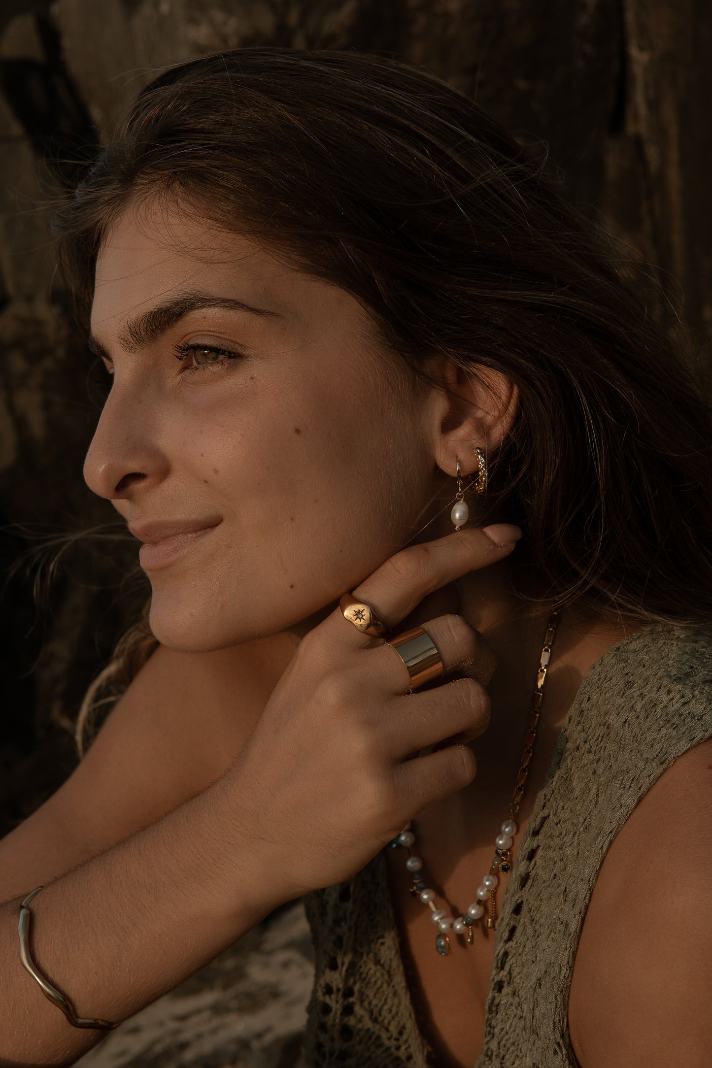 Marine Cuff - Gold