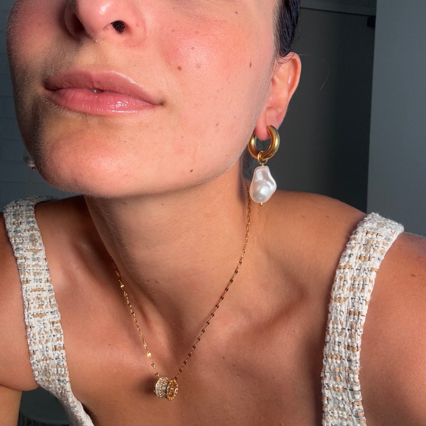 Ava Earrings - Gold