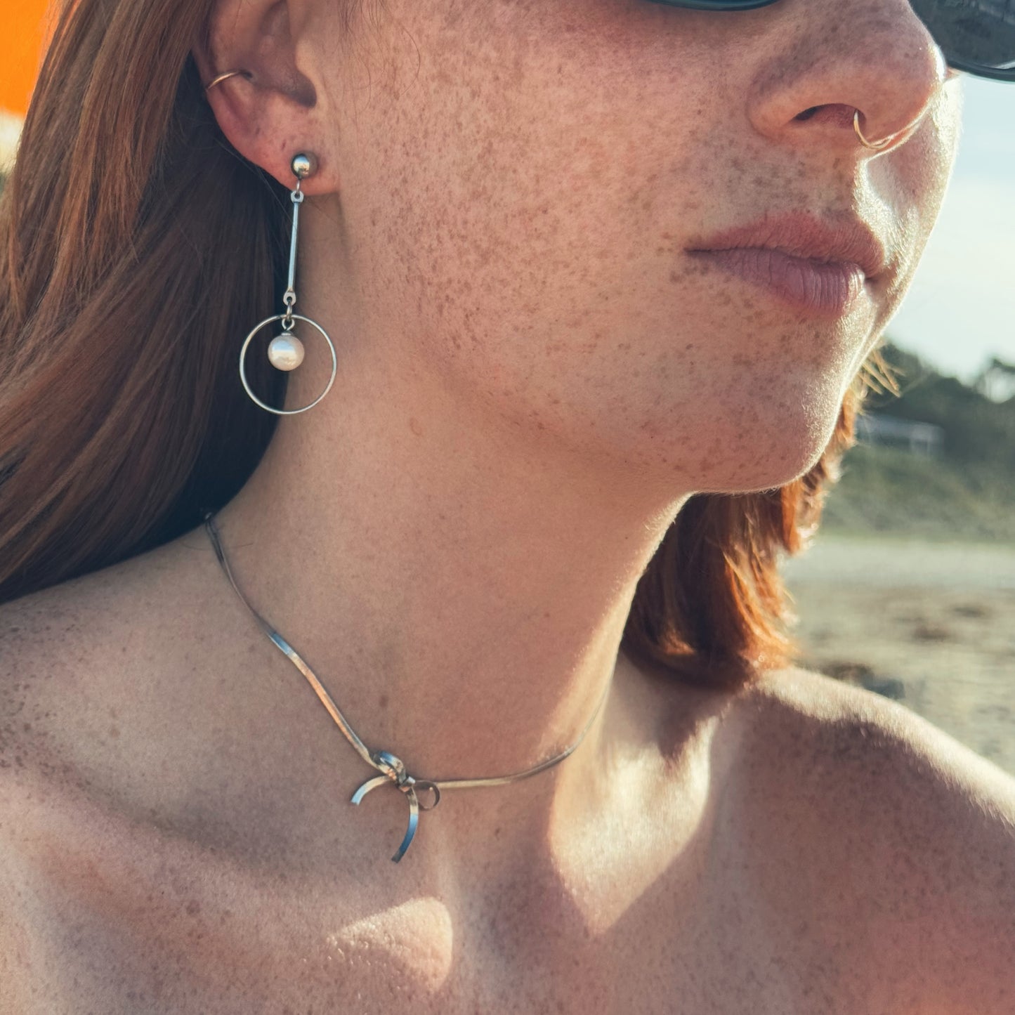 Clara Necklace - Silver