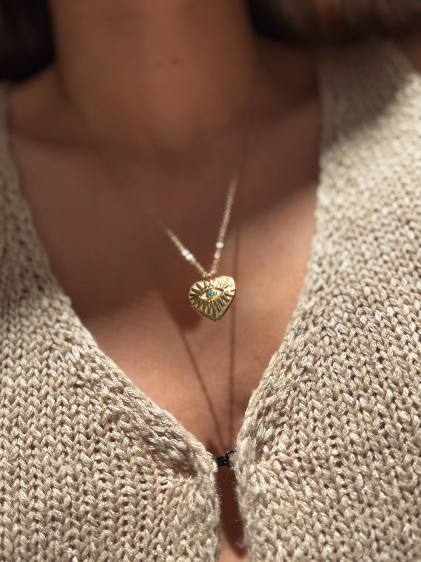 Mystic Love Necklace- Gold