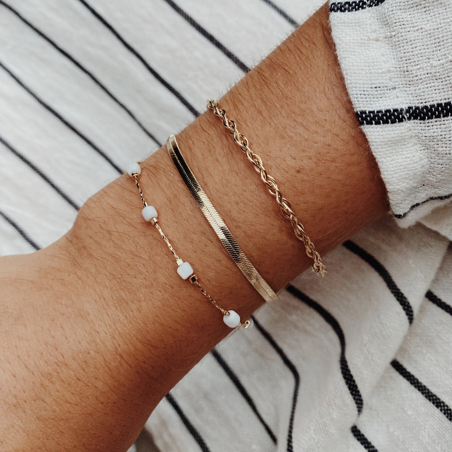 Be Mine Bracelet in Gold | Minimalist Elegance