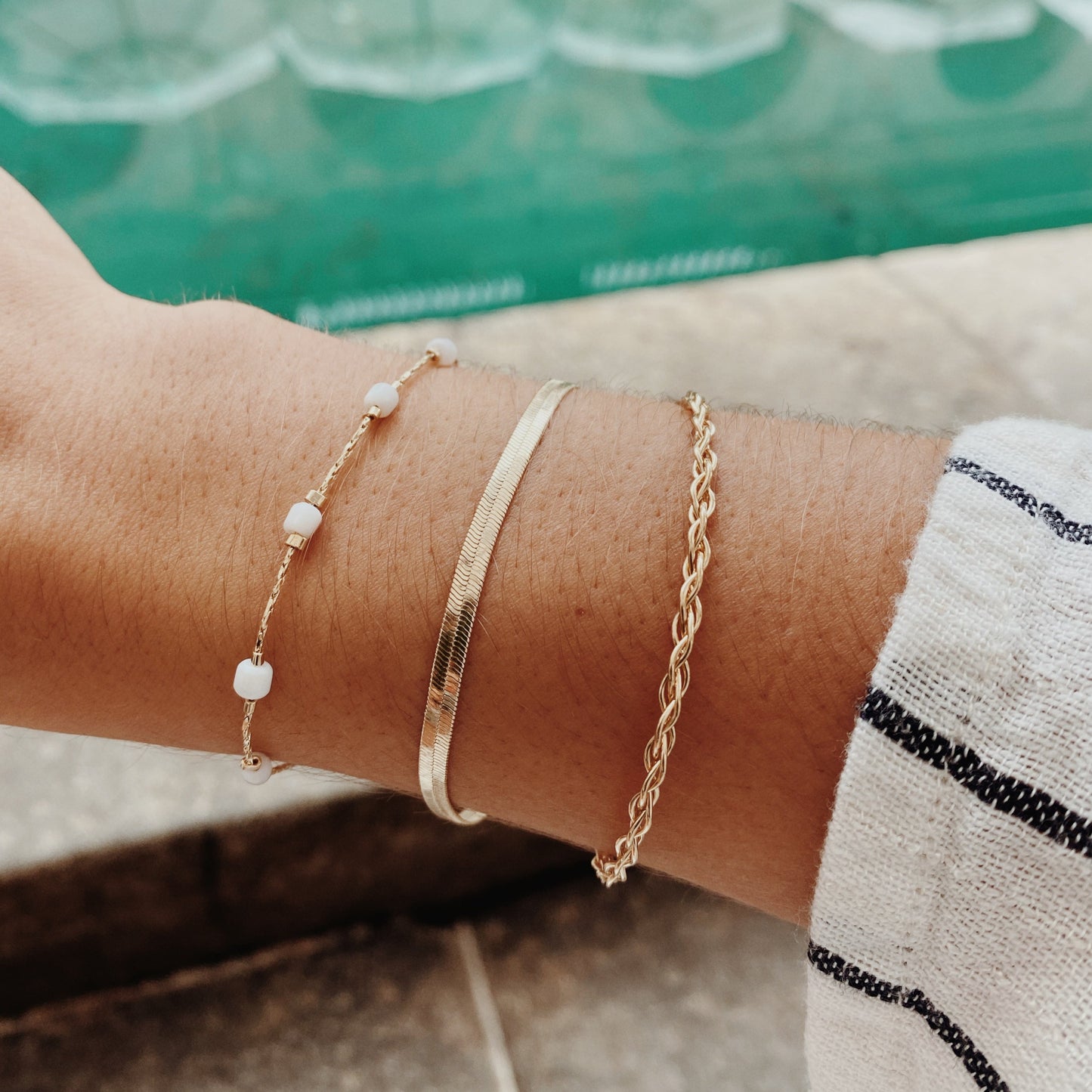 Be Mine Bracelet in Gold | Minimalist Elegance