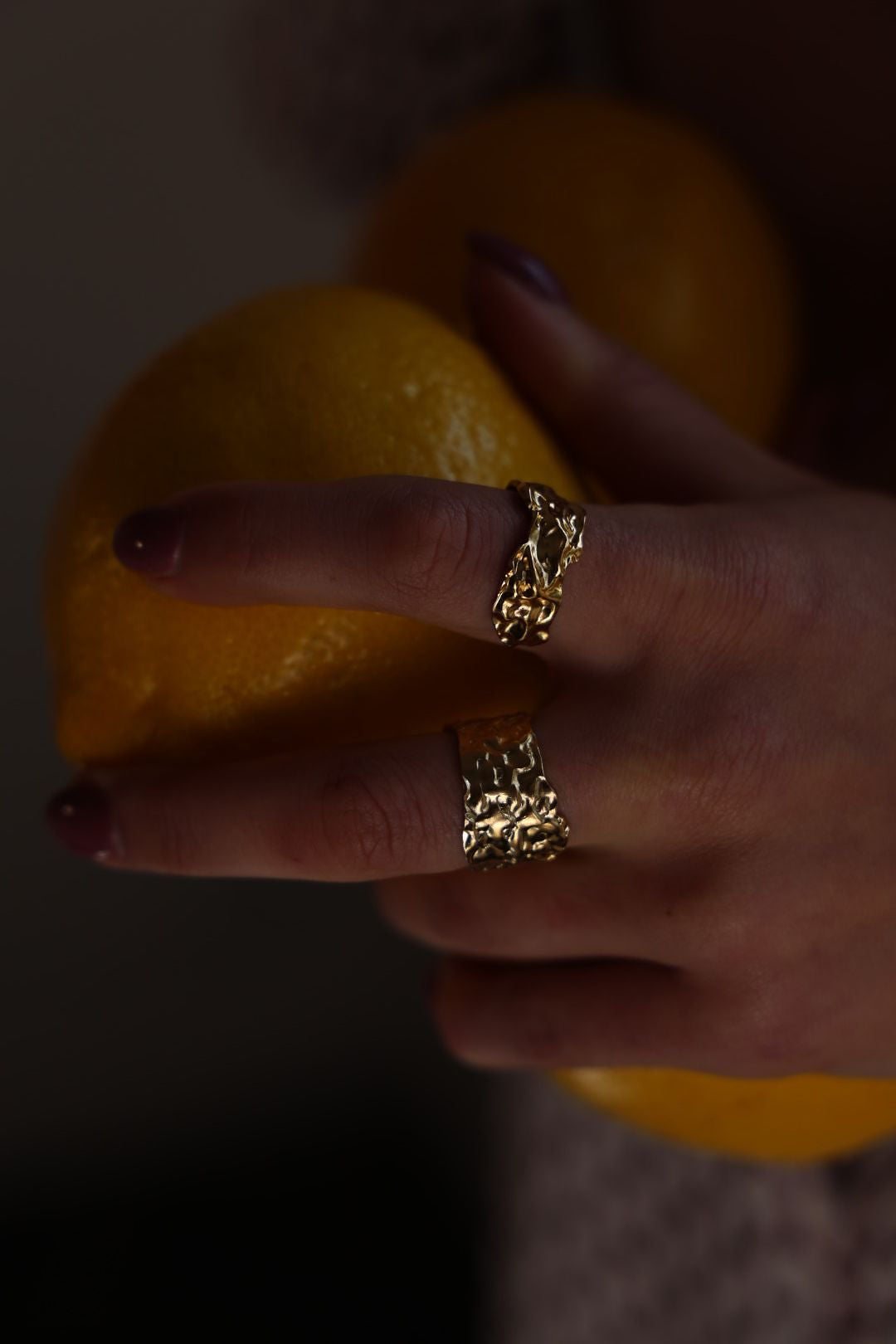 Sienna Ring | 18K Gold Plated Steel