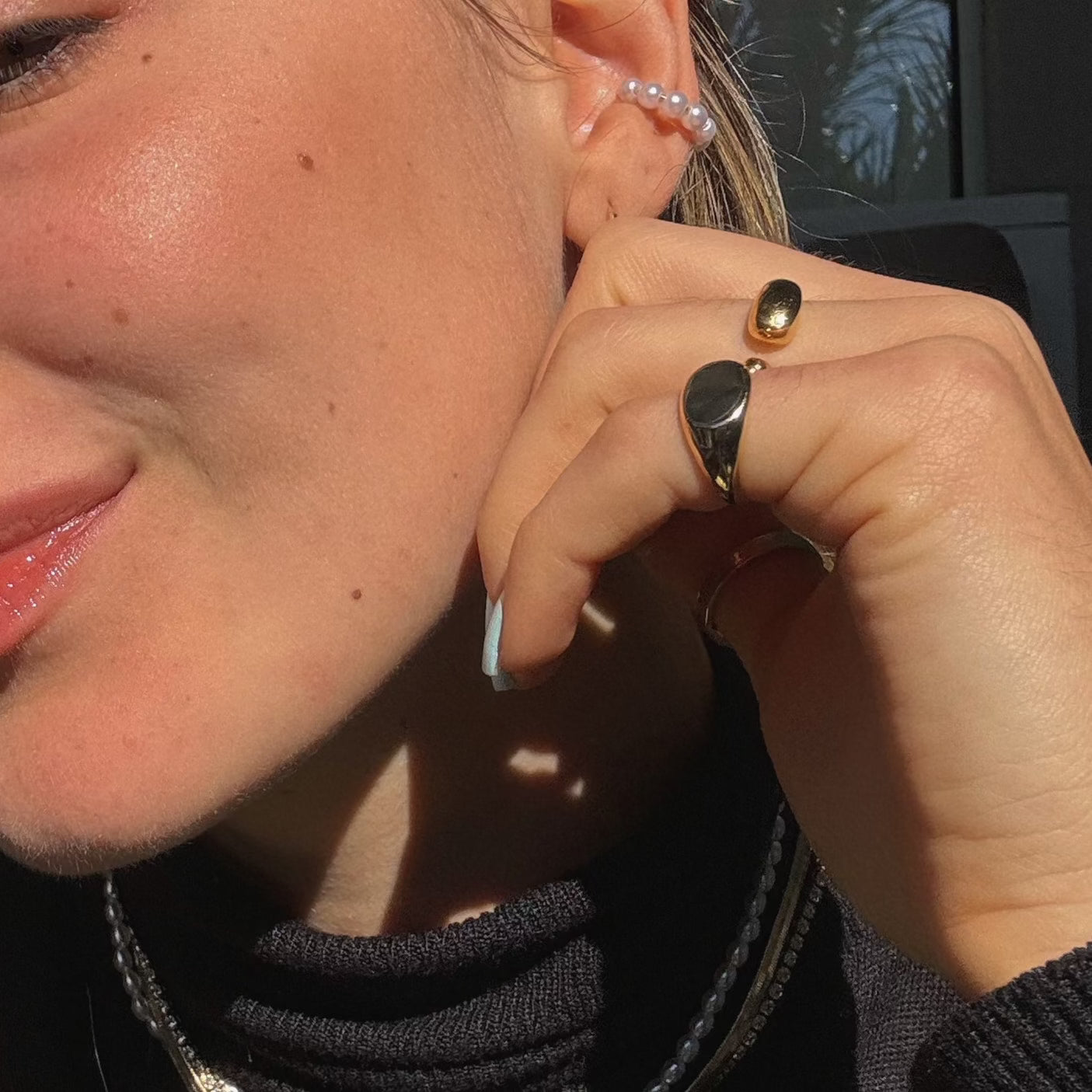 Saint-Tropez Pinky Finger Ring - Gold