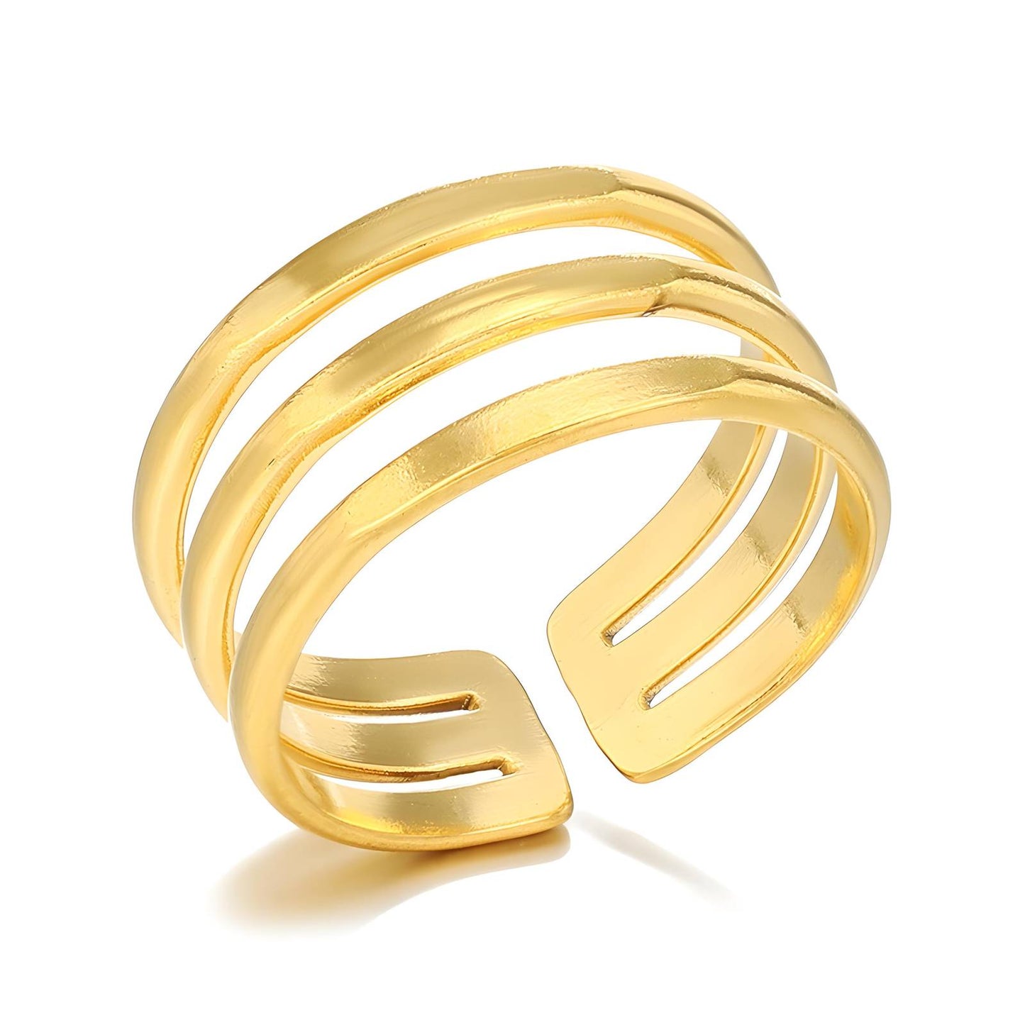Talia Ring – Waterproof Triple Band Adjustable Ring