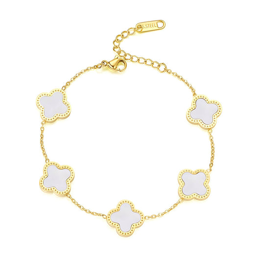 Clover Bracelet - Gold