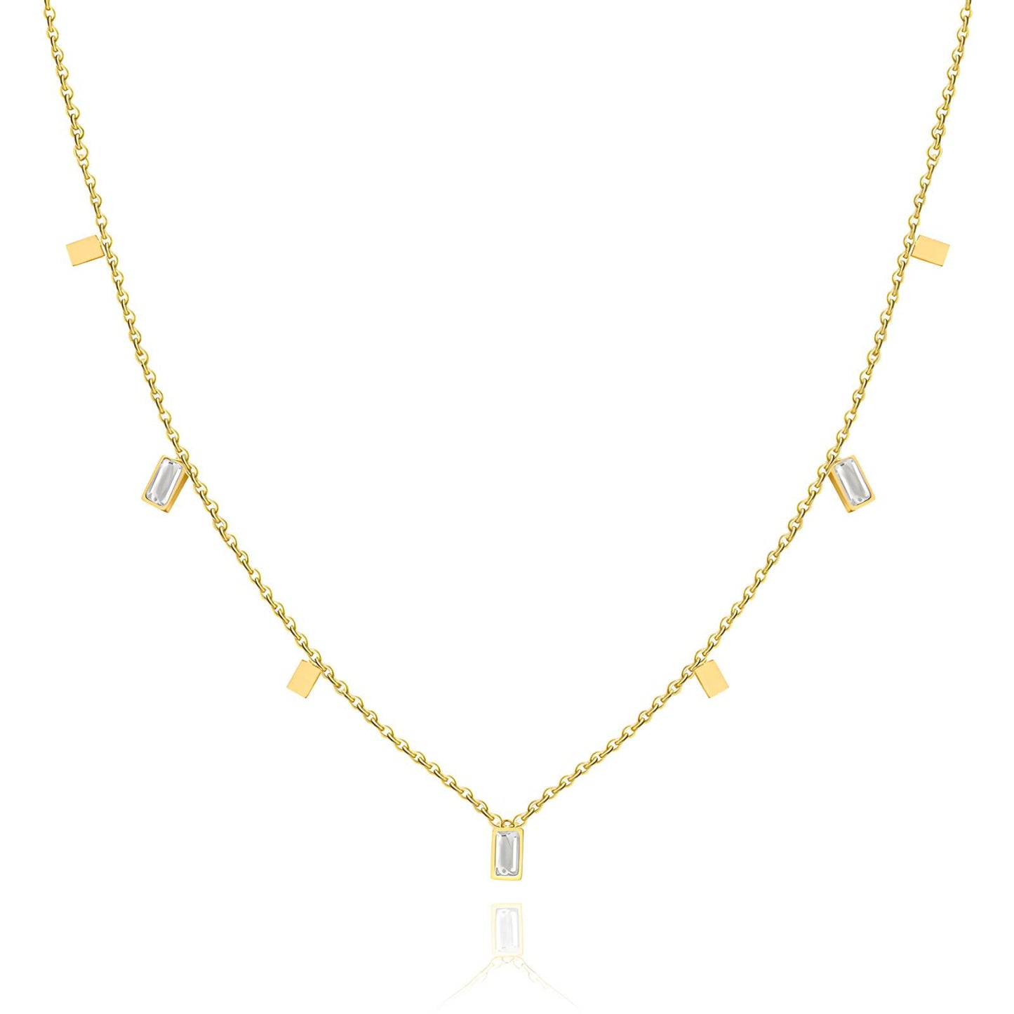 Margarida, 18K Gold Plated Steel