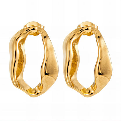 Firenze Stud Earrings | Organic Sculptural Design