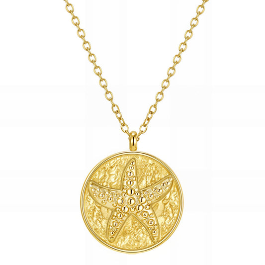 Amalfi Seashell Medallion Necklace