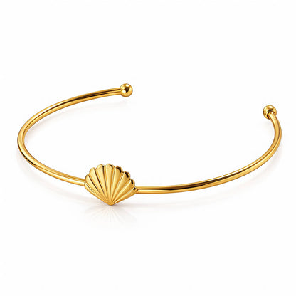 Maré Cuff – Waterproof Shell Bracelet
