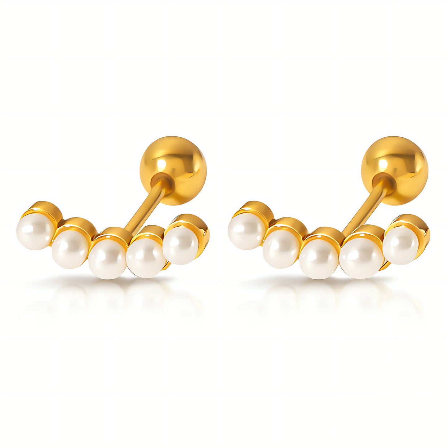 Luna Pearls – Waterproof Pearl Piercing Studs