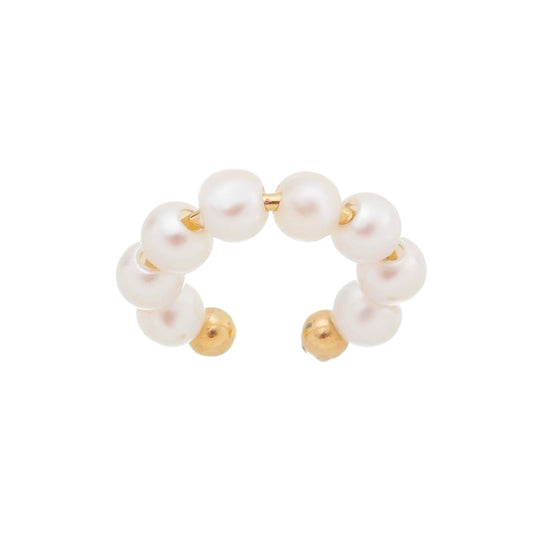 Dreamy Pearl Fake Piercing - Gold