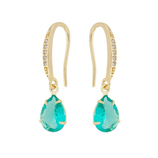 Turmaline Earrings - Gold