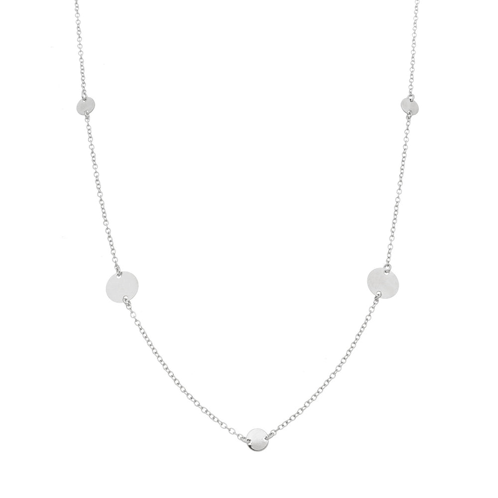 Long Flat Medals - Silver