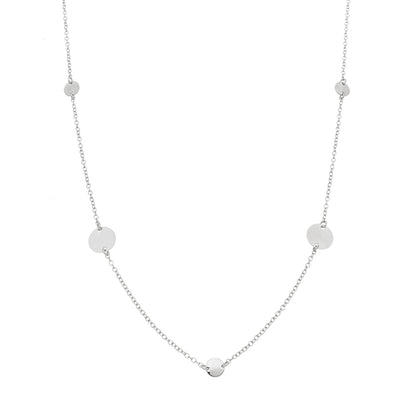 Long Flat Medals - Silver