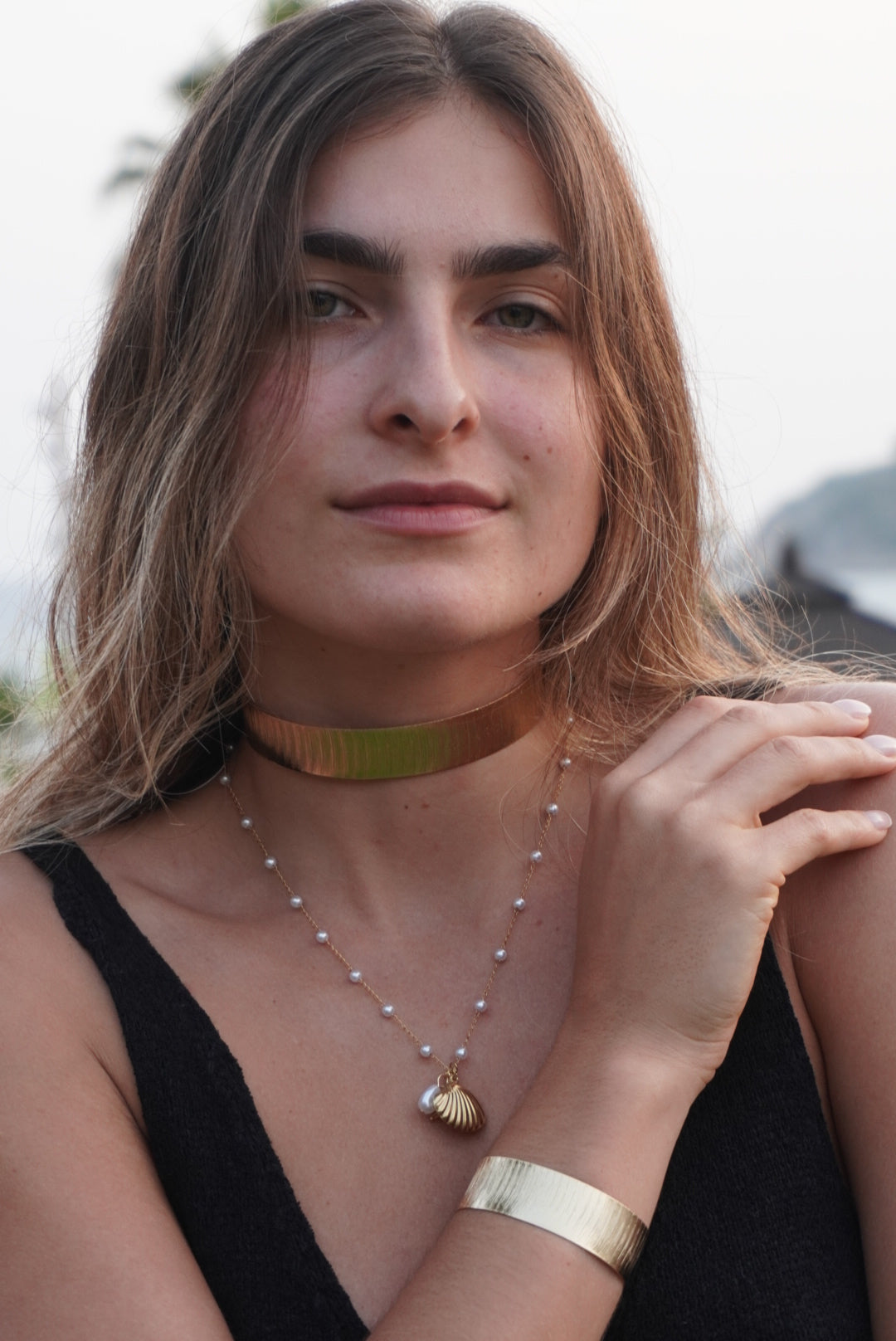 Lorena Necklace | 18K Gold Plated Steel