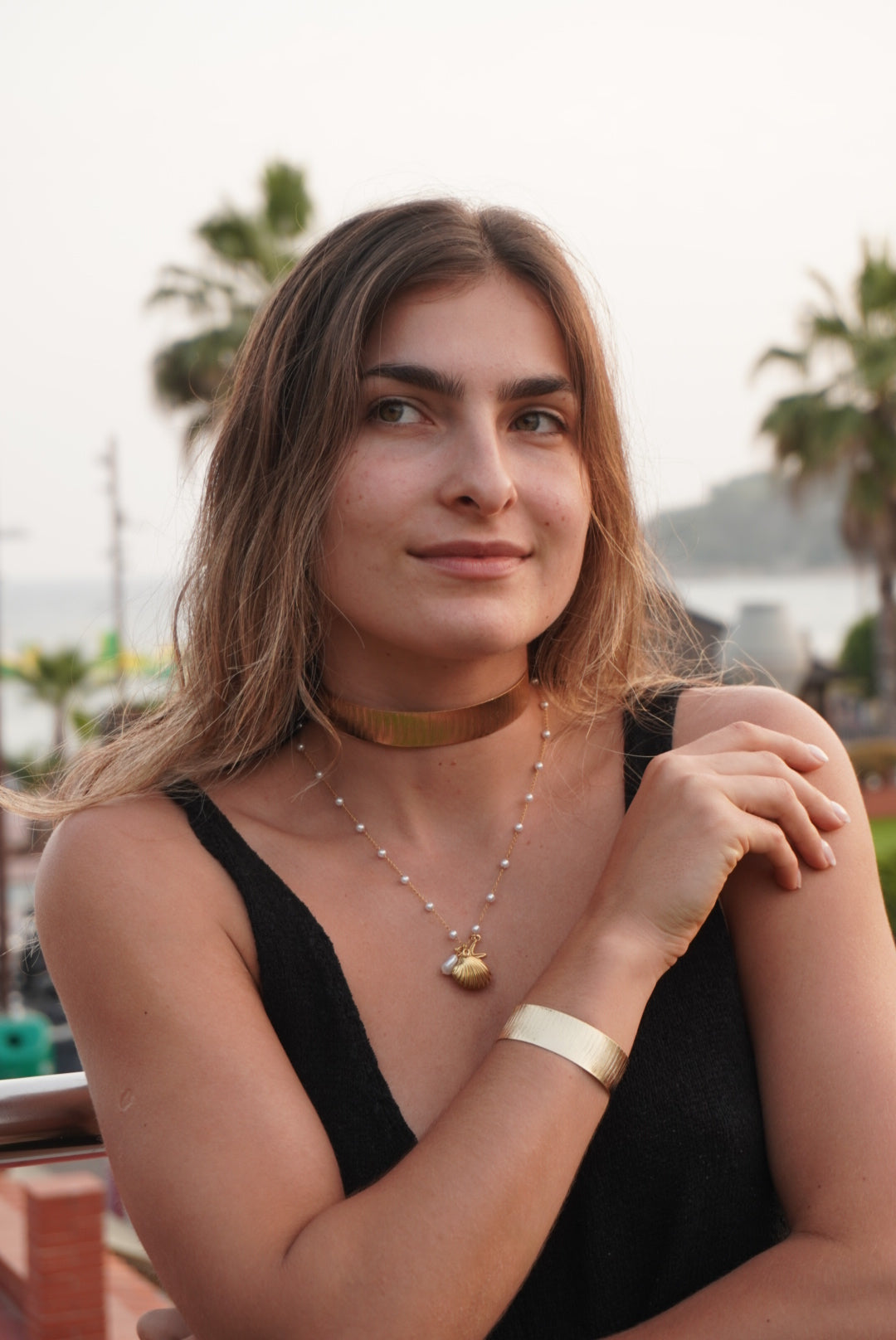 Lorena Necklace | 18K Gold Plated Steel