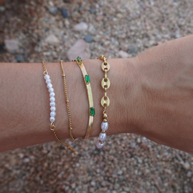 Milano Bracelet | 18K Gold Plated Steel