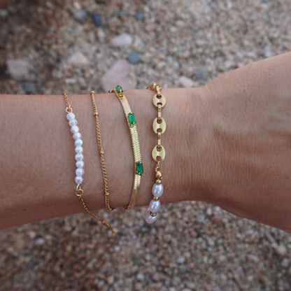 Milano Bracelet | 18K Gold Plated Steel