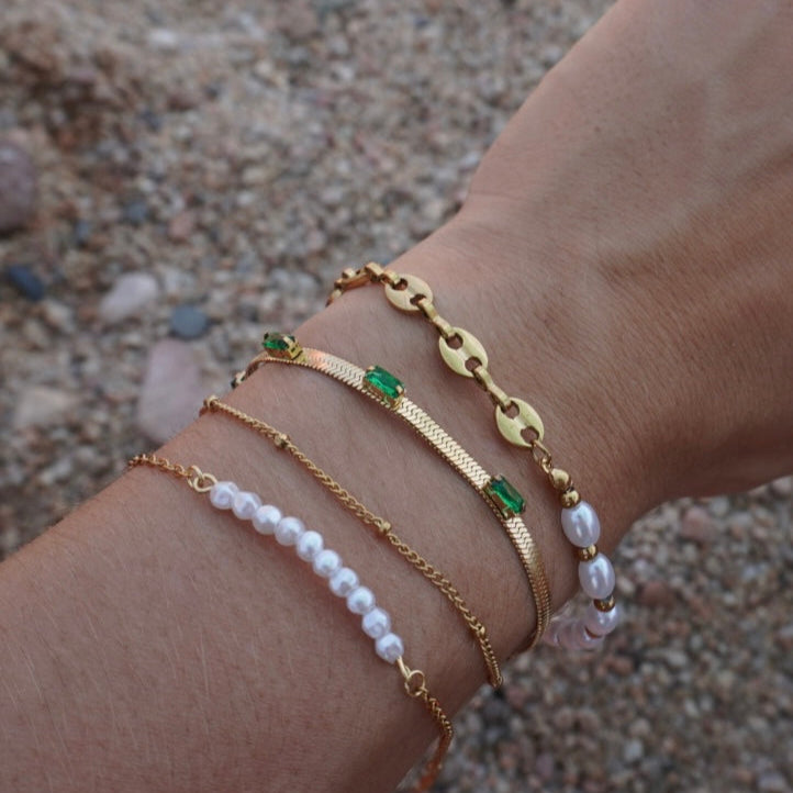 Milano Bracelet | 18K Gold Plated Steel