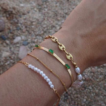 Milano Bracelet | 18K Gold Plated Steel