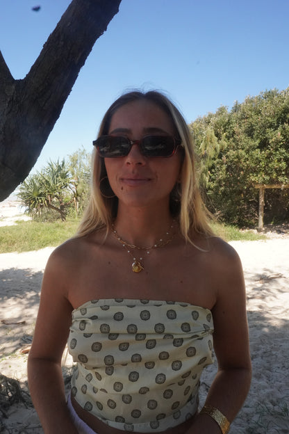 Lorena Necklace | 18K Gold Plated Steel
