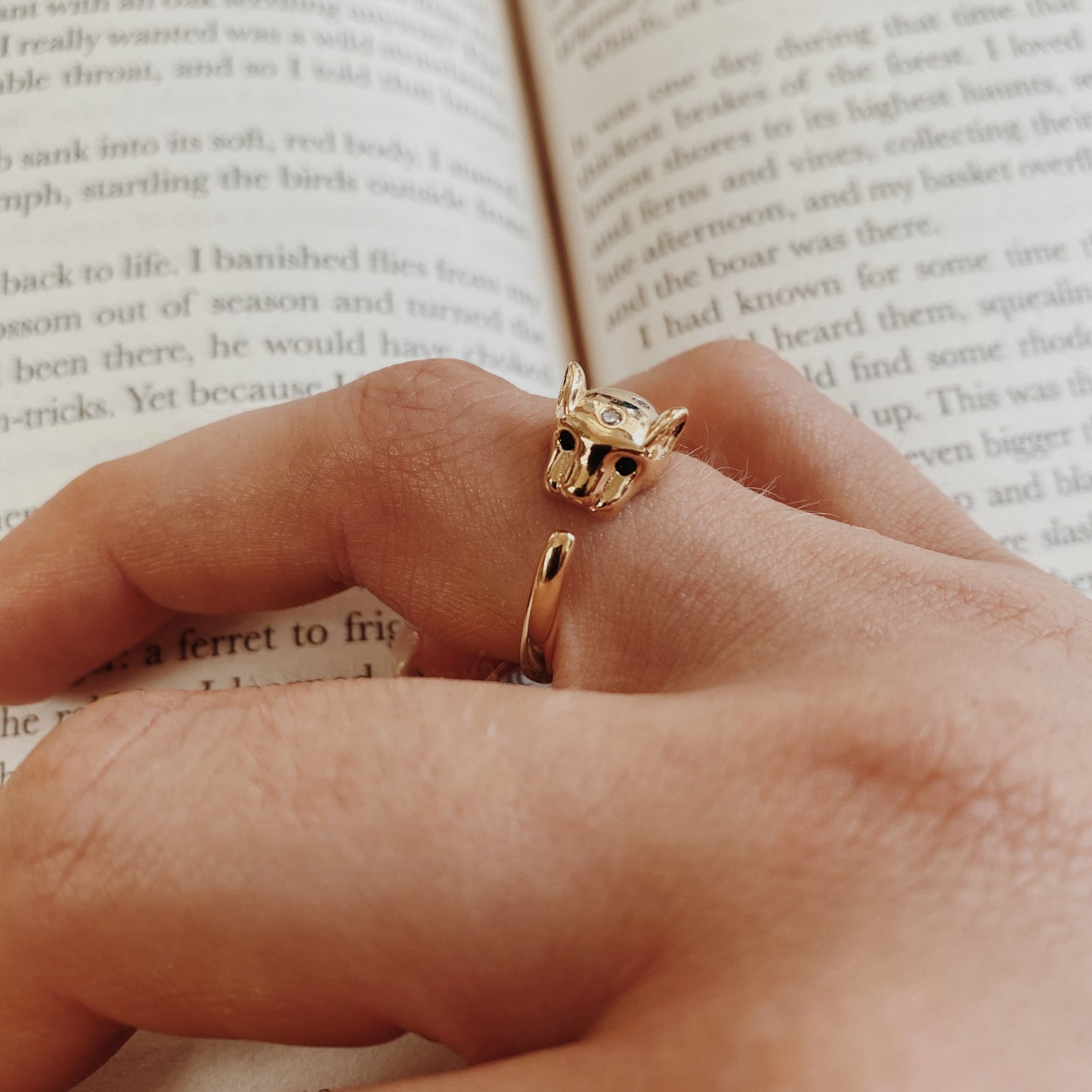 Panthera Ring - Gold