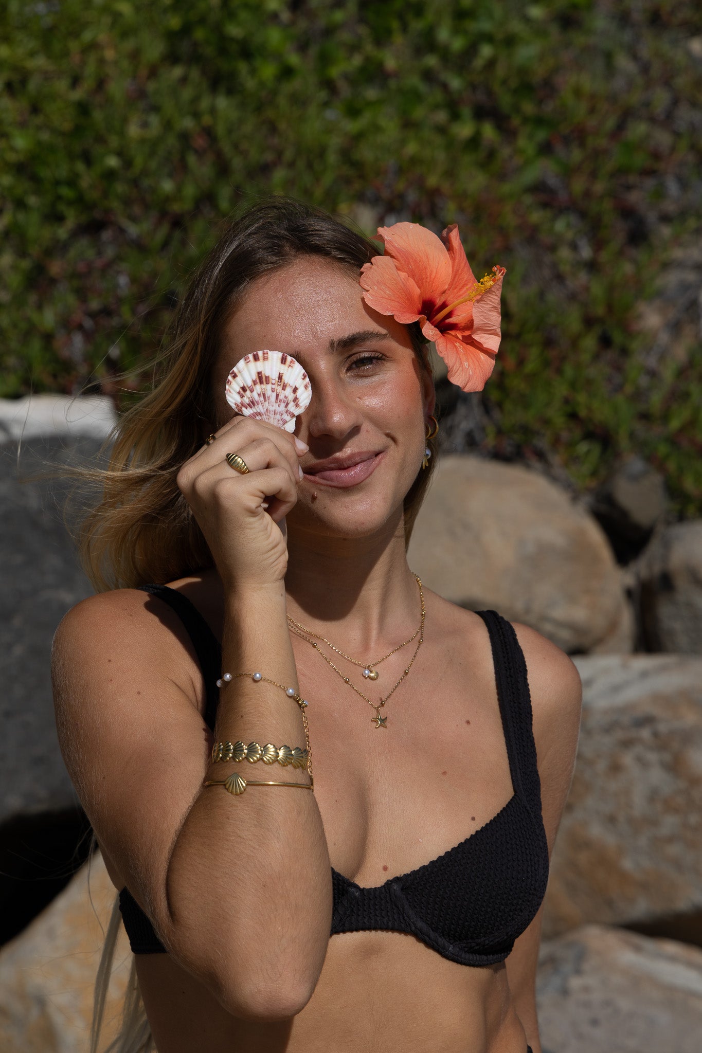 Maré Cuff – Waterproof Shell Bracelet