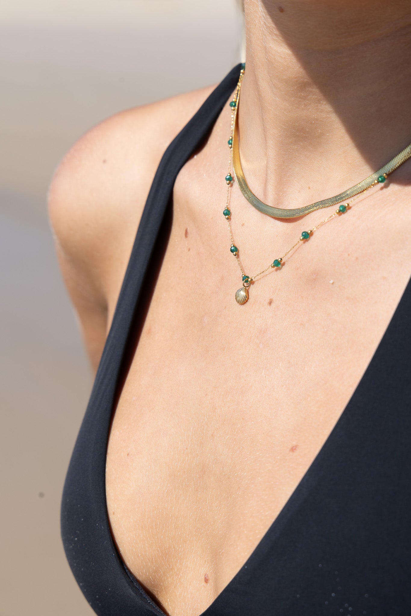 Ilios Necklace - Gold