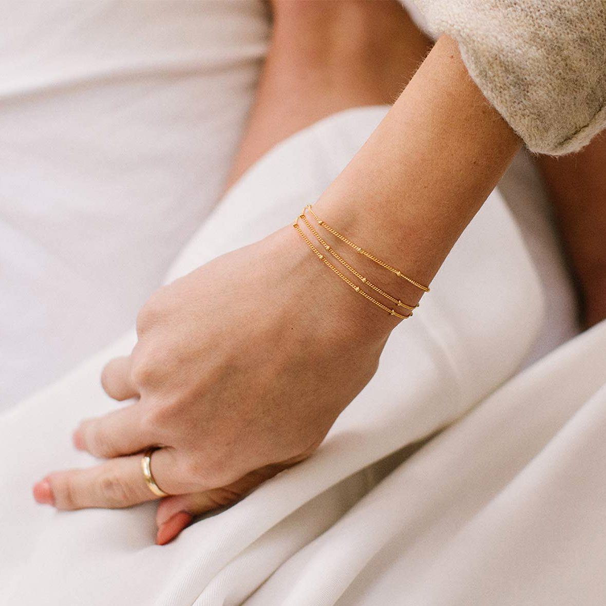 Serenity Trio Bracelet - Gold