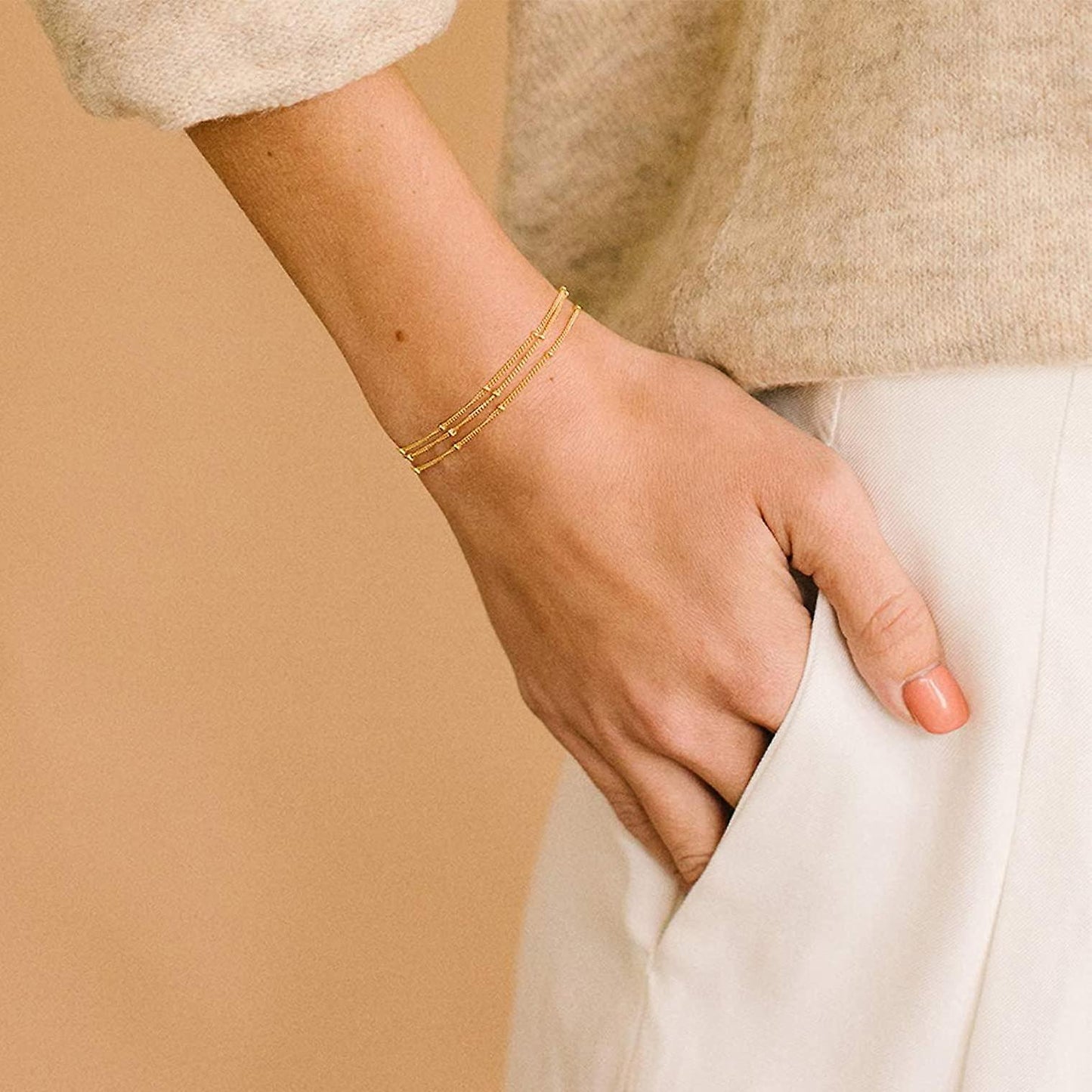 Serenity Trio Bracelet - Gold